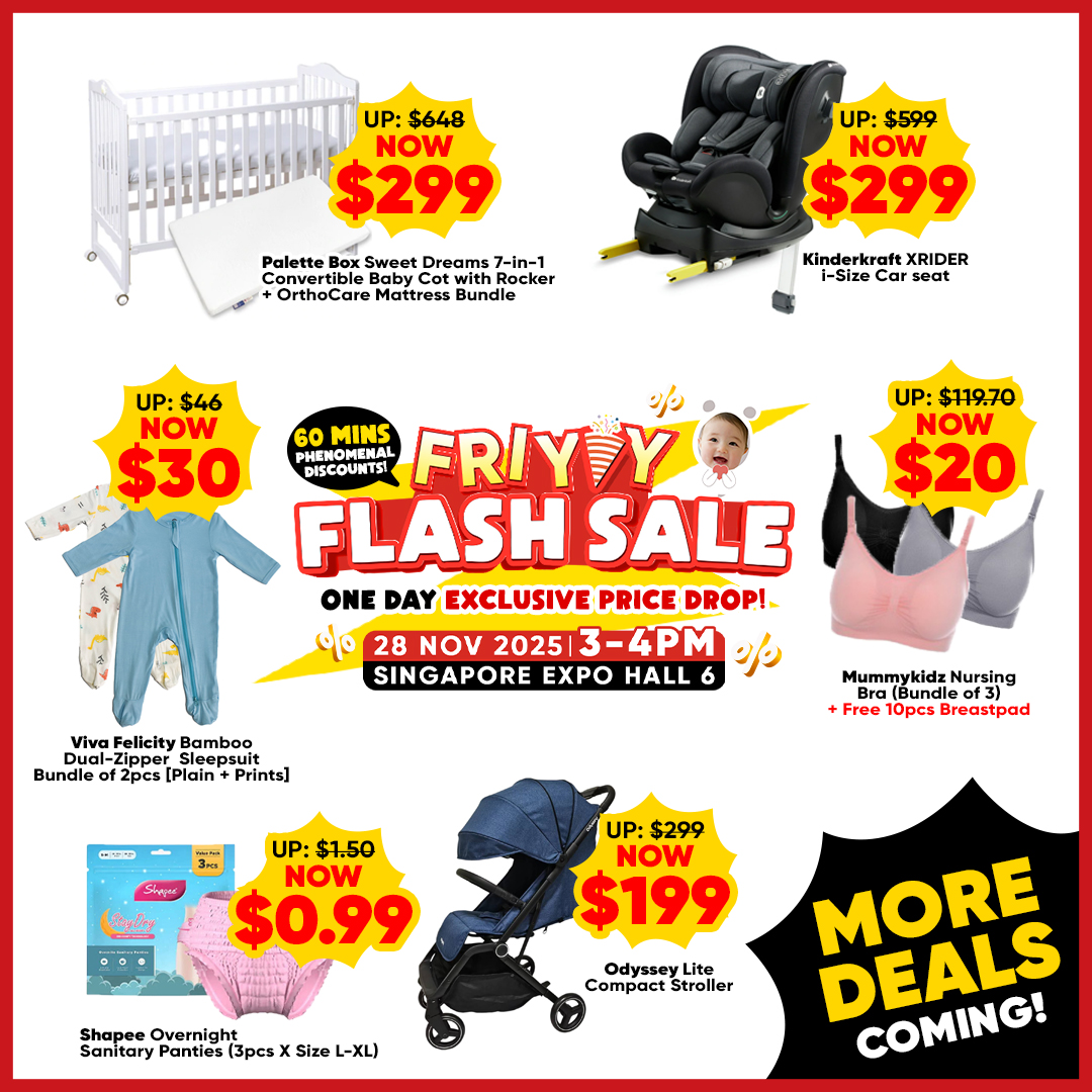 FriYAY Flash Sale 28 Nov, 3-4pm